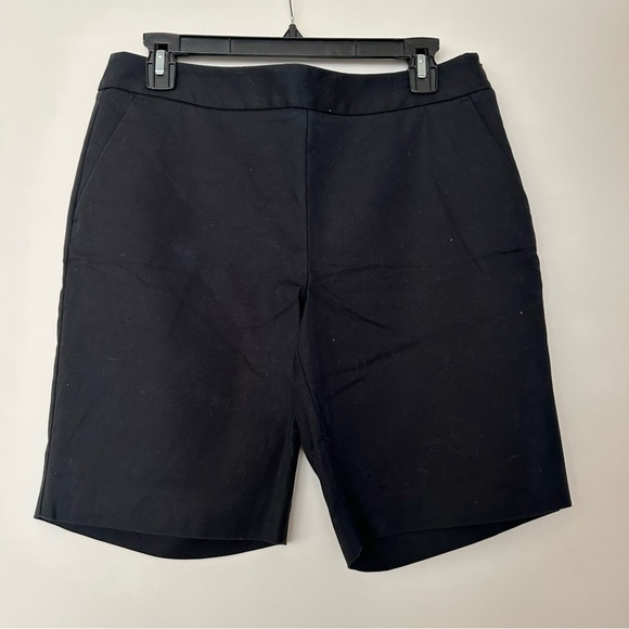 Charter Club Black Bermuda Shorts - Picture 1 of 8